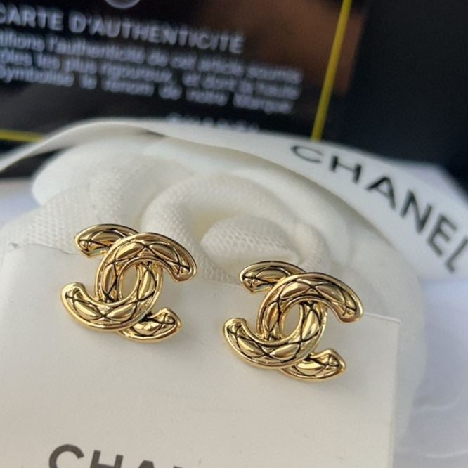 Ch*el earrings